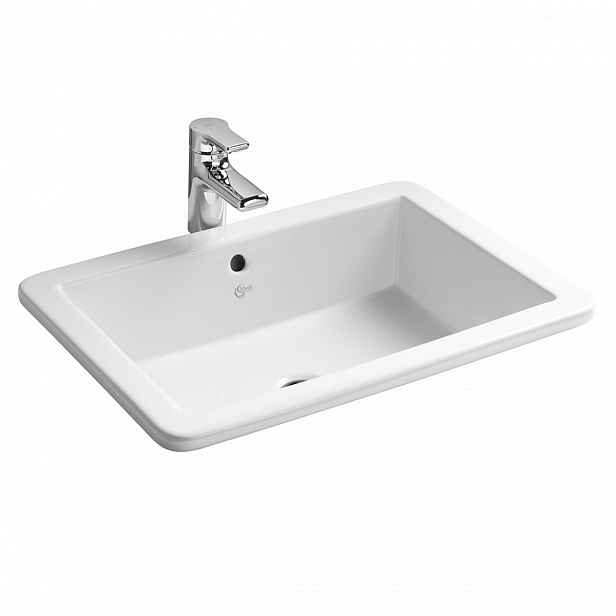 Zápustné umyvadlo Ideal Standard Strada 59,5x43,5 cm bez otvoru pro baterii K078001