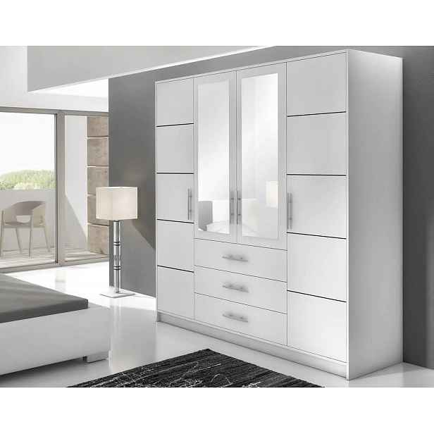 Casarredo Šatní skříň BALI D4 bílá