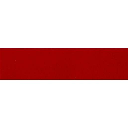 Obklad Ribesalbes Chic Colors rojo 10x30 cm mat CHICC1408