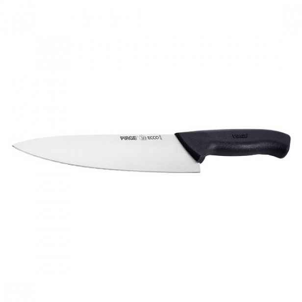 Šéfkuchařský nůž, 19 cm, "Ecco", černý - Pirge