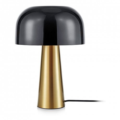 Stolní lampa v měděné barvě s černým stínidlem Markslöjd Blanca Table 1L
