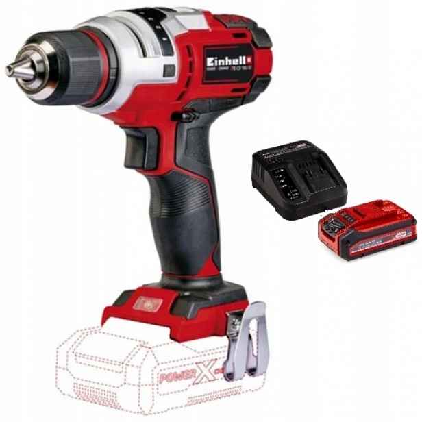 Einhell Aku Vrtačka Te-cd 18 Li E Komplet 3,0AH Akumulátor