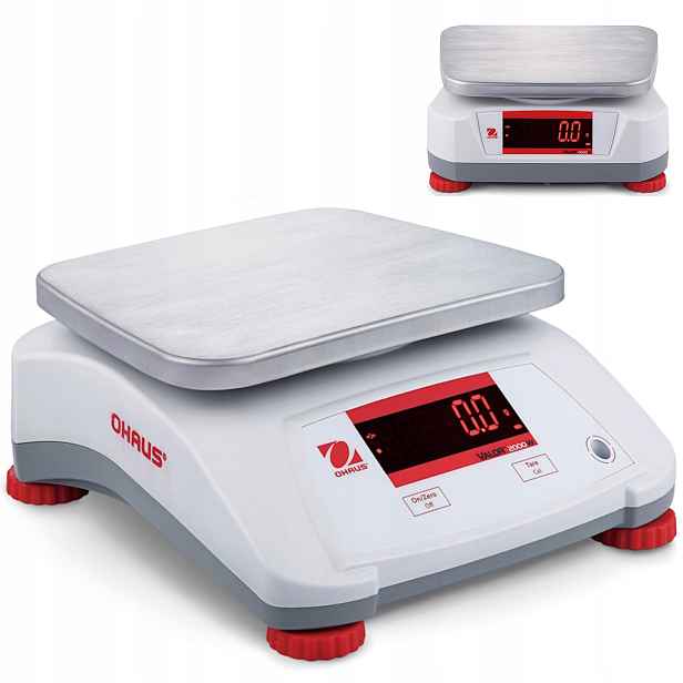 Kontrolní kuchyňská váha Ohaus V22PWE30T IP68 voděodolná 30 kg 5 g