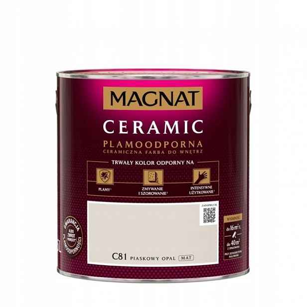 Magnat Ceramic Skvrnitá Barva Na Stěny 2,5L Pískový Opál C81