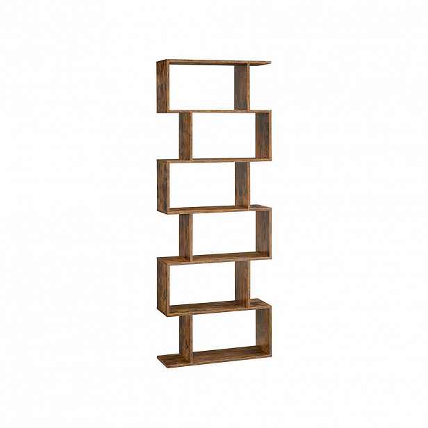 Boxxx REGÁL, hnědá, 70/190,5/24 cm