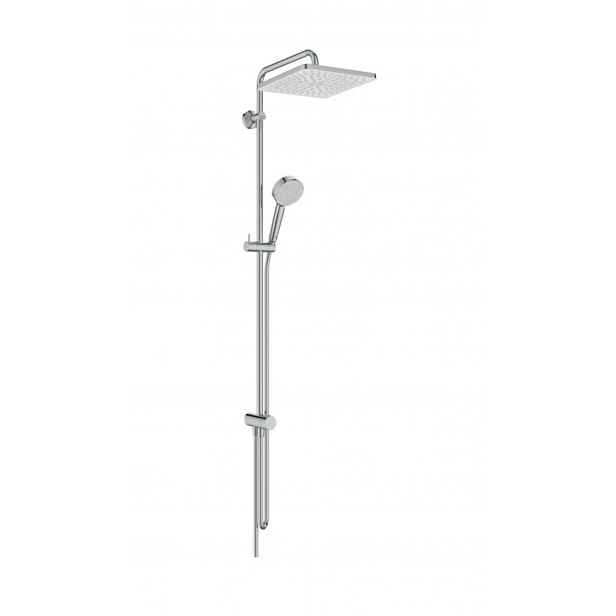 Ideal Standard Ceratwist T25N - Sprchový set bez baterie, 26x26 cm, 2 proudy, chrom BE230AA