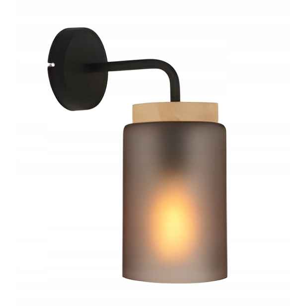 Moderní nástěnné svítidlo S Kloszem Z Mraženého Skla Minimalistický styl E27