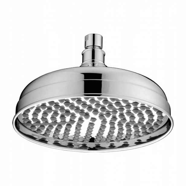 Mosazná Dešťová Sprcha Retro Chrom Kulatá 20 CM
