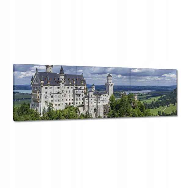 Obrazy 120x40 Zámek Neuschwanstein