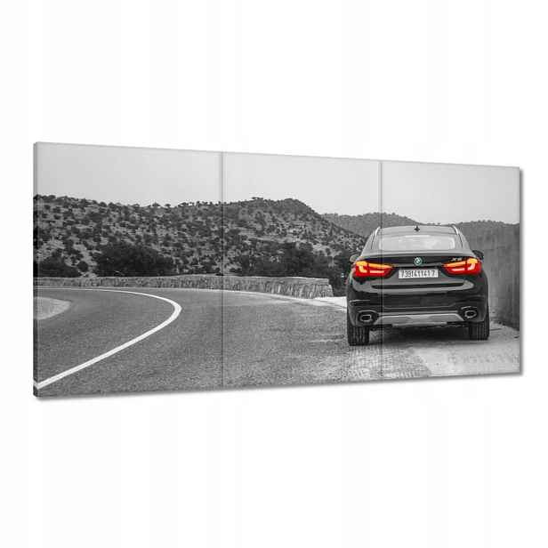 Obrazy 180x90 Bmw černé X6