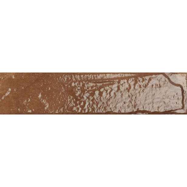 Dlažba Cir City brown 6,5x29 cm lesk 1088840 (bal.0,640 m2)