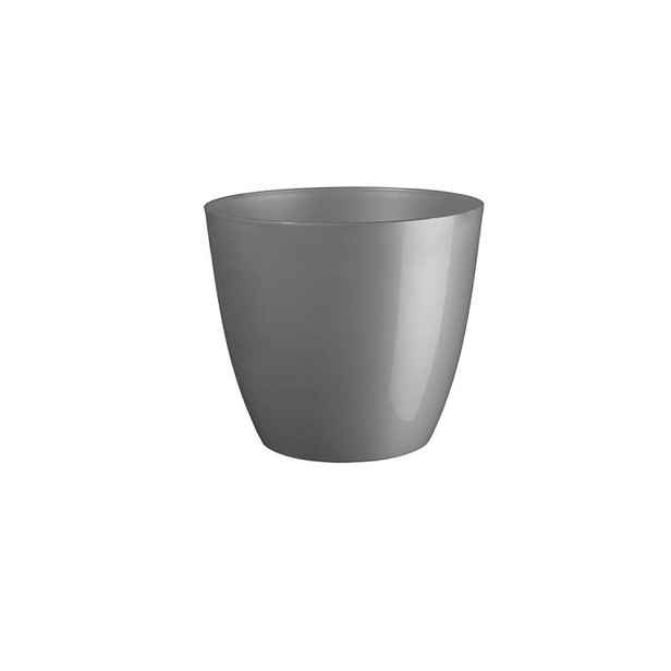 obal d13cm ELLA stříbrná lesklá vánoční, plast