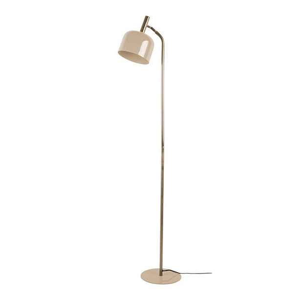 Světle hnědá stojací lampa s kovovým stínidlem (výška 164 cm) Smart – Leitmotiv