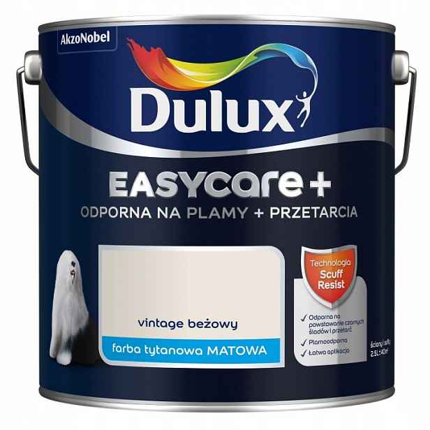 Dulux Barva Latexová Barva Easycare+ 2,5L Vintage Béžová