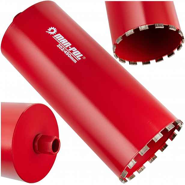 Korunkový Vrták 202x10x450 mm 17T 1 1/4"