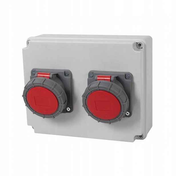 Rozvaděč R-240 zásuvky 2x16A/5P IP65