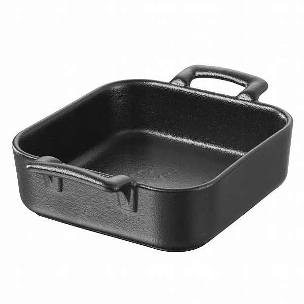 Belle Cuisine Noir Pekáč čtvercový 350 ml černý Revol
