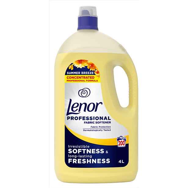 Lenor Profesional aviváž Summer Breeze 4L žlutý