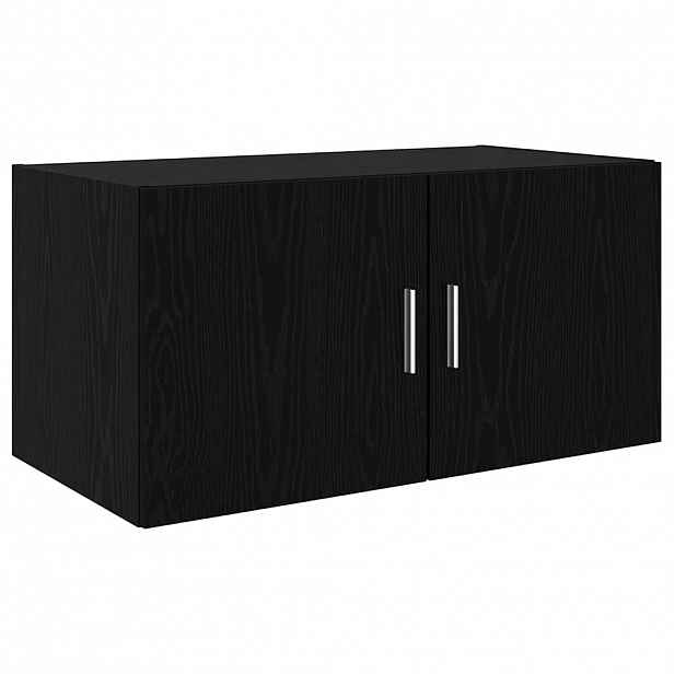 vidaXL Nástěnná skříňka Černý dub 80 x 42.5 x 40 cm Kompozitní dřevo