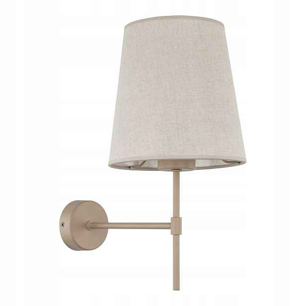 Nástěnná lampa Elizabeth sabia béžová 1xE27 Moderní Nástěnná Lampa Do Obývacího Pokoje