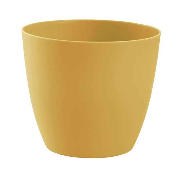 obal d18cm ELLA medová, matná, plast