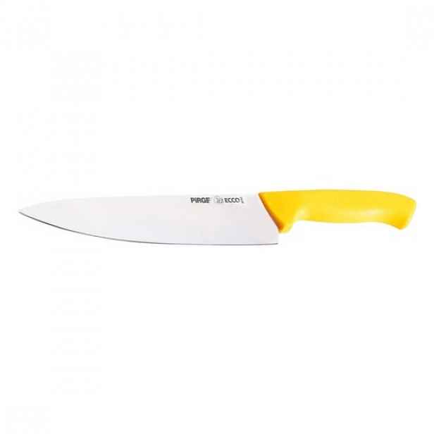 Šéfkuchařský nůž, 21 cm, "Ecco", žlutý - Pirge