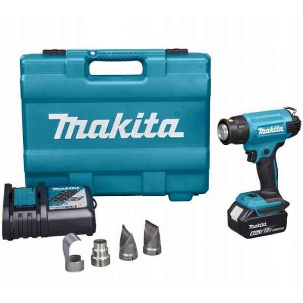 Makita DHG181RT Akumulátorová Horkovzdušná Pistole Lxt 18V 1x5,0Ah