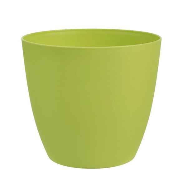 obal d21cm ELLA jabl.zelená, matná, plast