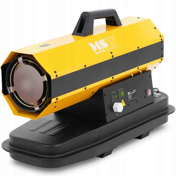 Olejový dmychadlový ohřívač pro vytápění dílny budov 20 kW
