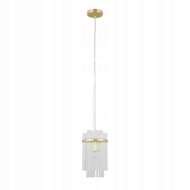 Italux Bonte závěsná lampa zlaté sklo E27 40W IP20