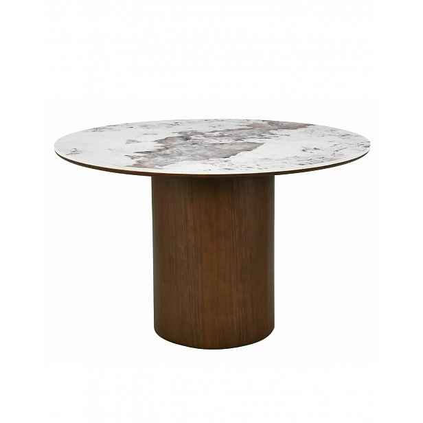 Jídelní stůl s keramickou deskou Rondo Ceramic 120 cm