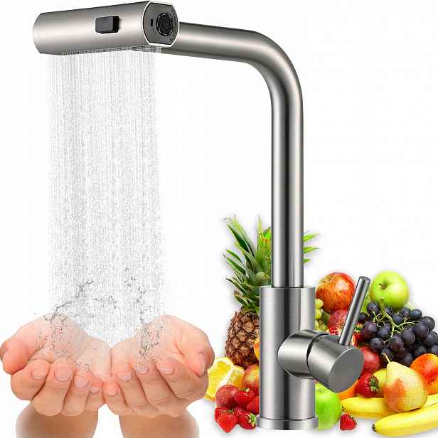Kuchyňská Baterie G3/8'' Flexibilní Ramínko Kuchyňská Baterie Ohebná Výsuvná