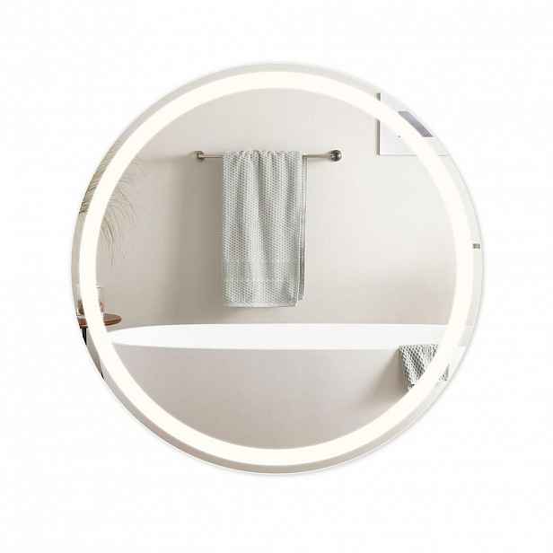 Nettlife KOUPELNOVÉ zrcadlo Mainz s LED osvětlením Ø80 cm