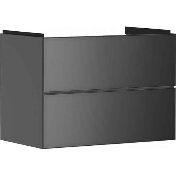 Skříňka pod umyvadlo bez umyvadla Hansgrohe Xevolos E 78x57,5x47,5 cm břidlicová matná šedá mat 54180770