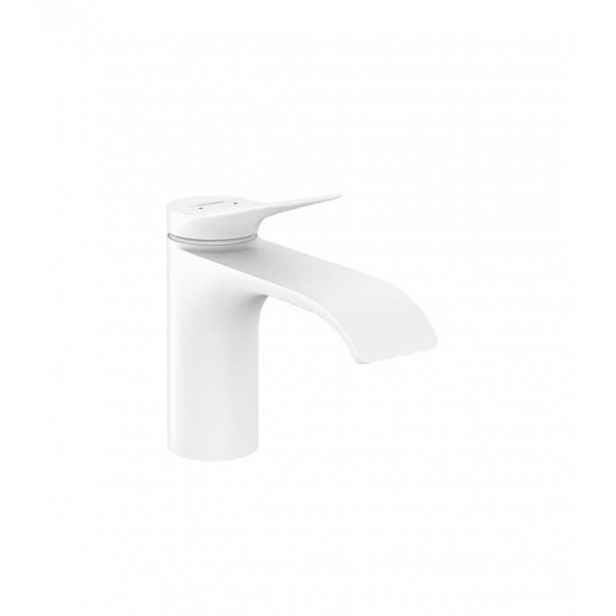 Umyvadlová baterie Hansgrohe Vivenis s výpustí matná bílá 75010700