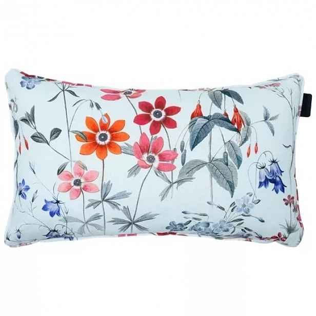 Venkovní polštář MILLY INDIGO 50x30 cm, vzorovaný