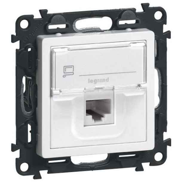 Zásuvka datová Legrand Valena Life CAT5e 1× RJ45 bílá
