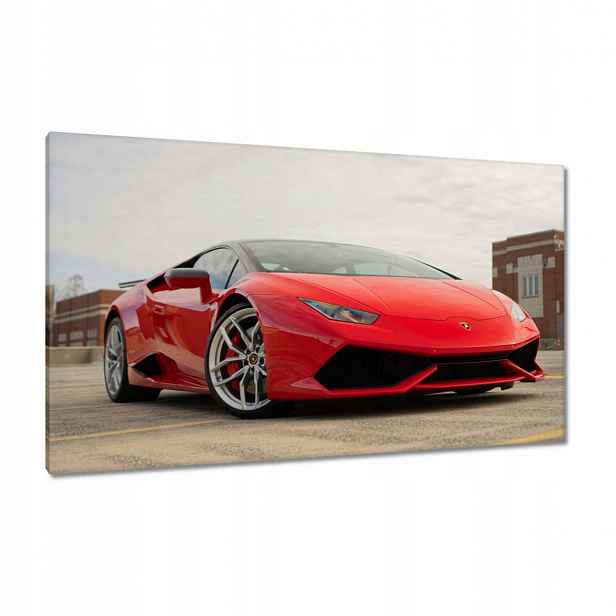 Obrazy 120x70 Červené Ferrari
