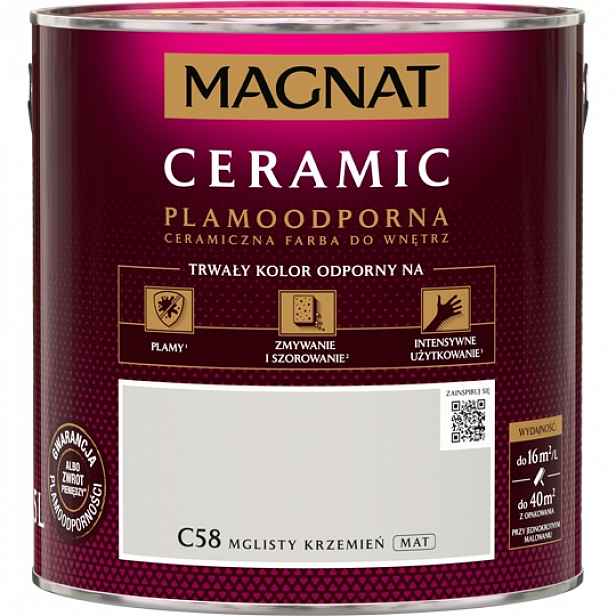 Magnat Keramický mlhavý křemen C58 5L