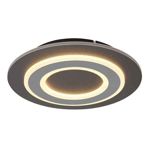 Stropní Svítidlo Stropní Led svítidlo 24W Šedé Průměr 32 cm Jayden Globo Lighting