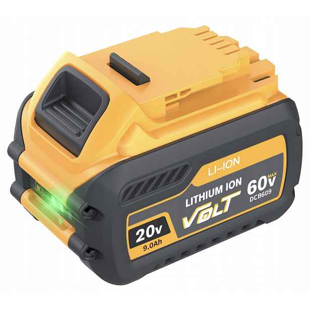 Ultra objemný akumulátor 6Ah Li-Ion 20V 60V baterie pro Dewalt Flexvolt