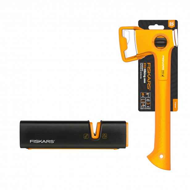 Fiskars Sada pro přežití Malá turistická sekera sekerka Brousek