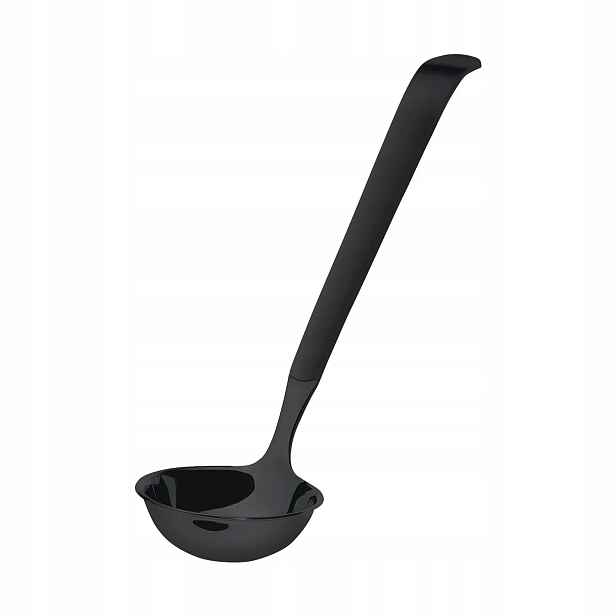 Naběračka na polévku Gastro 26 cm, černá