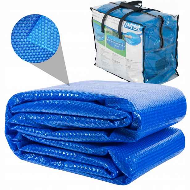 Silná Krycí Plachta Fólie na Bazén 457 cm Intex 29023 29013