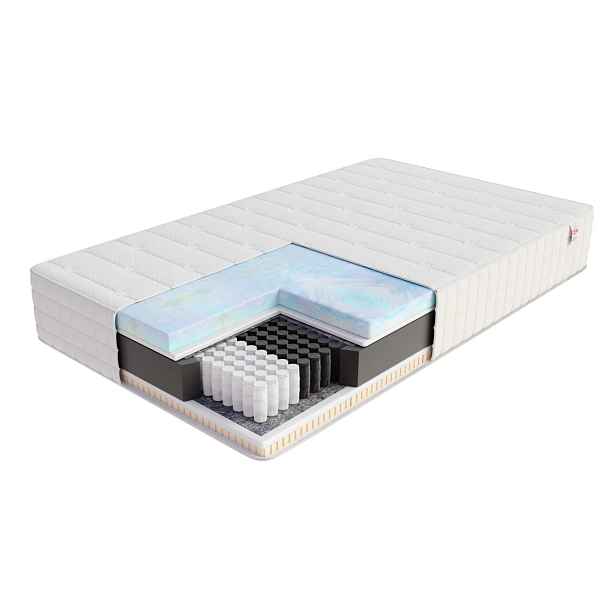 FDM Taštičková matrace Lumino 29 cm bílá, velikost 200x200