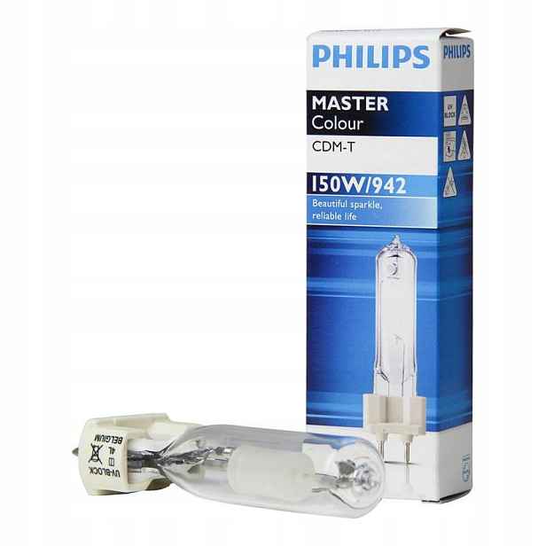 Philips MASTERColour Cdm-t 150W 942 G12 1CT žárovka 4200K matahalogen