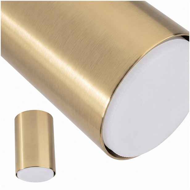 Zlaté nástěnné svítidlo Tubo s moderním osvětlením obrazu Sigma Lighting
