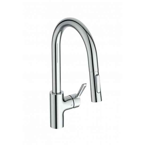 Ideal Standard Ceralife - Dřezová baterie s výsuvnou sprškou, chrom BE242AA