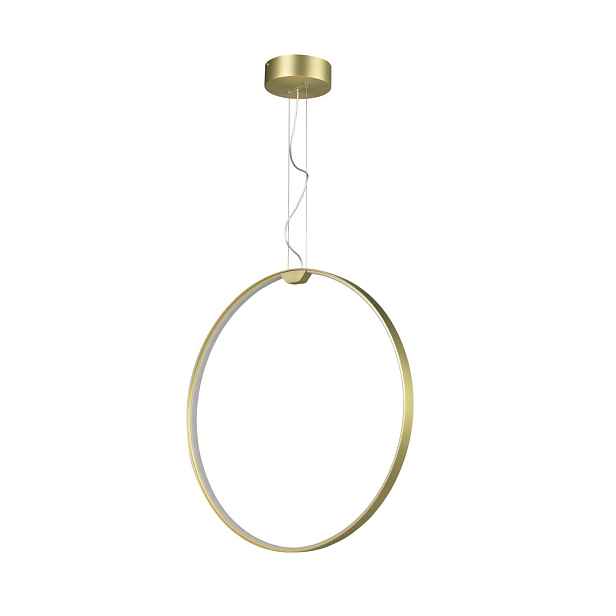 Lampa LED ring Acirculo zlatá 60 cm