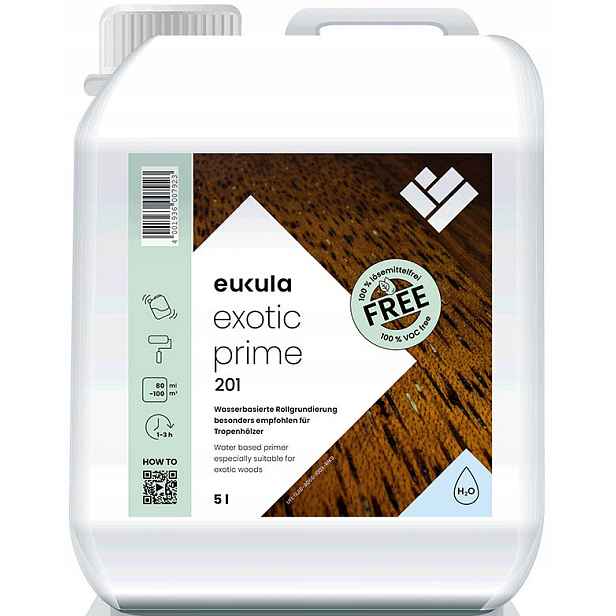 Eukula Exotic Prime 201 5L podkladový lak na exotické dřevo